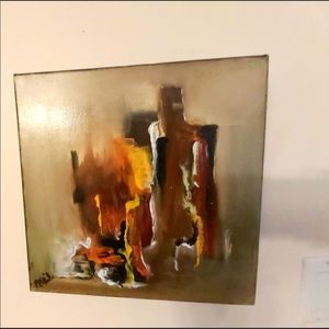 Original Abstract Oil Painting